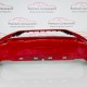 Seat Ateca Fr Front Bumper Genuine Red With Trim & Jets & Pdc 2017 - 2020 [ap50]