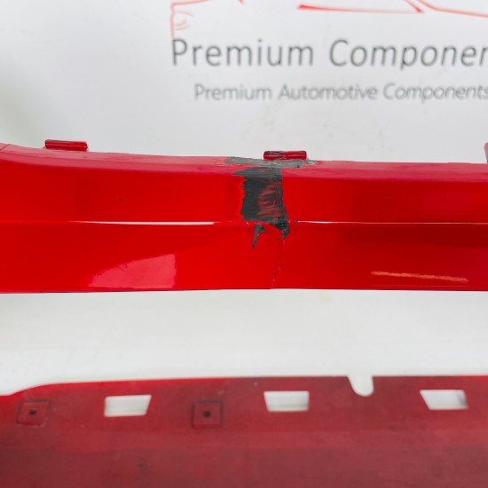 Seat Ateca Fr Front Bumper Genuine Red With Trim & Jets & Pdc 2017 - 2020 [ap50]