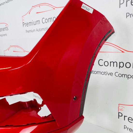 Seat Ateca Fr Front Bumper Genuine Red With Trim & Jets & Pdc 2017 - 2020 [ap50]