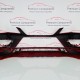 Seat Ateca Fr Front Bumper Genuine Red With Trim & Jets & Pdc 2017 - 2020 [ap50]