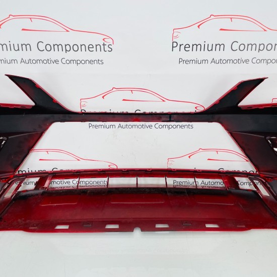 Seat Ateca Fr Front Bumper Genuine Red With Trim & Jets & Pdc 2017 - 2020 [ap50]