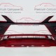 Seat Ateca Fr Front Bumper Genuine Red With Trim & Jets & Pdc 2017 - 2020 [ap50]