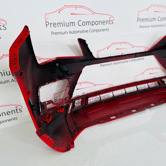 Seat Ateca Fr Front Bumper Genuine Red With Trim & Jets & Pdc 2017 - 2020 [ap50]