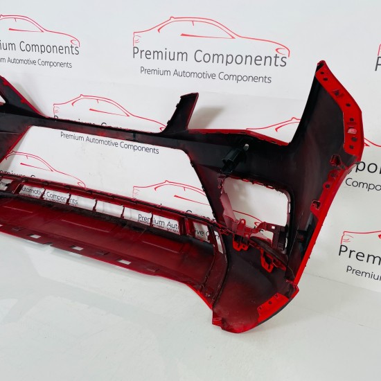 Seat Ateca Fr Front Bumper Genuine Red With Trim & Jets & Pdc 2017 - 2020 [ap50]