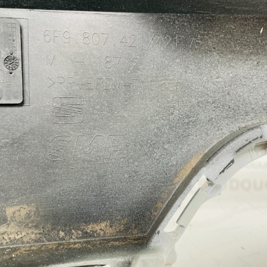 Seat Arona Rear Bumper Skin Genuine White - No Repairs - 2017 - 2024 [ak46]