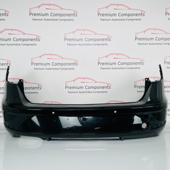 Seat Leon Rear Bumper Genuine Black Mk4 Fr Estate 2017 - 2021 [ak37]