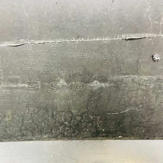 Seat Leon Rear Bumper Genuine Black Mk4 Fr Estate 2017 - 2021 [ak37]