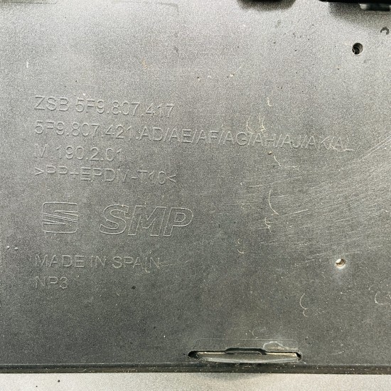 Seat Leon Fr Rear Bumper Skin Genuine Silver Mk4 Estate 2017 - 2021 [aj120]