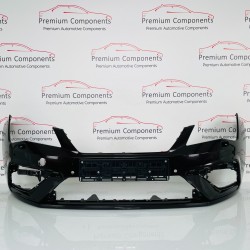 Seat Leon Fr Front Bumper Genuine Maroon Mk3 Face Lift 2017 - 2021 [ak89]