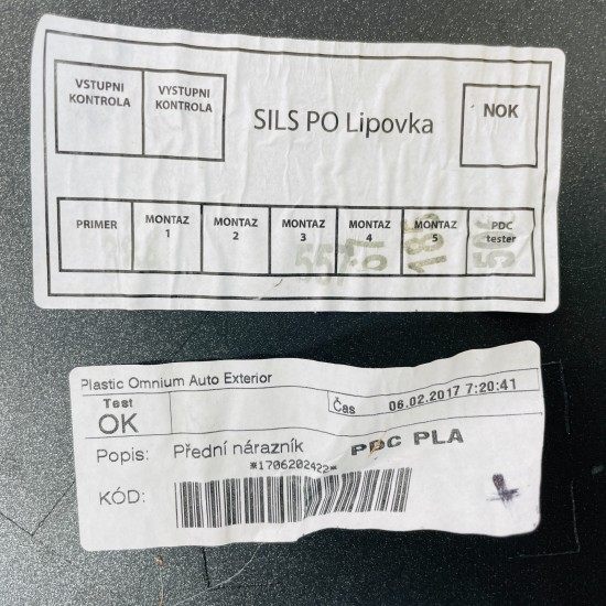 Seat Ateca Fr Front Bumper Genuine Grey With Jets & Pdc 2017 - 2020 [ap128]