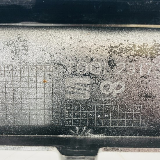 Seat Tarraco Front Bumper Skin Genuine Grey With Lower Trim 2018 - 2023 [za8]