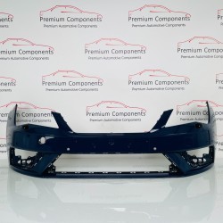 Front Bumper Seat Leon Se Hatchback Genuine Blue 2017 - 2021 [ao83]