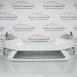 Seat Ibiza Front Bumper Mk5 Fr Genuine White 6f0807221d / 2017 - 2022 [ar30]