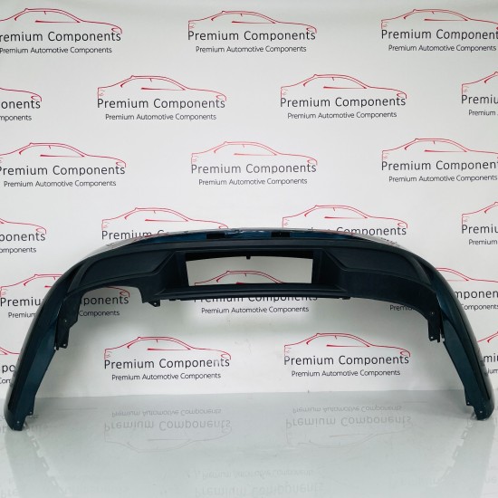 Seat Leon Rear Bumper Skin Genuine Blue With Diffuser 2020 – 2024 [ak182]