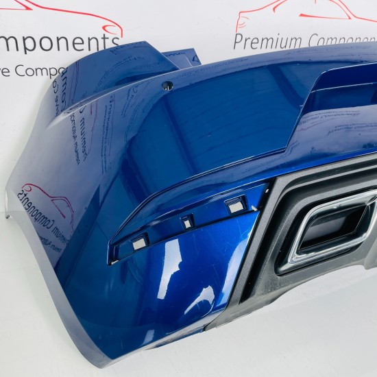 Seat Ibiza Rear Bumper Mk5 Genuine Blue With Diffuser 2017 - 2024 [ap81]