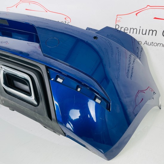 Seat Ibiza Rear Bumper Mk5 Genuine Blue With Diffuser 2017 - 2024 [ap81]