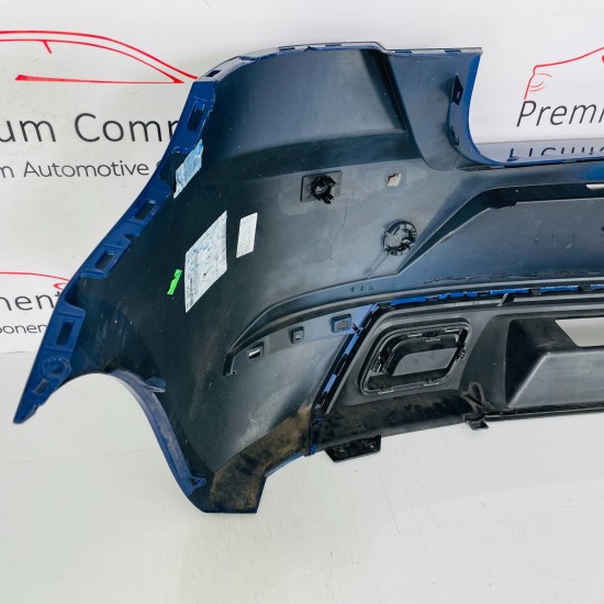 Seat Ibiza Rear Bumper Mk5 Genuine Blue With Diffuser 2017 - 2024 [ap81]