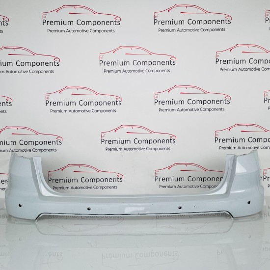 Seat Arona Rear Bumper Skin Genuine White - No Repairs - 2017 - 2024 [ak46]
