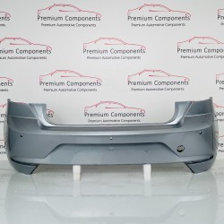 Seat Ibiza Rear Bumper Skin Genuine Silver Mk5 - No Repairs - 2017 - 2024 [ak112