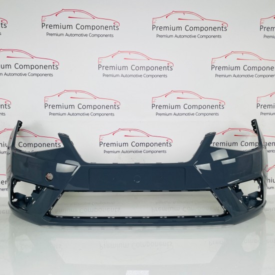 Seat Ibiza Front Bumper Mk5 Fr Genuine Grey 6f0807221d | 2017 - 2022 [as26]