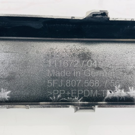 Seat Tarraco Front Bumper Skin Genuine Grey With Lower Trim 2018 - 2023 [za8]