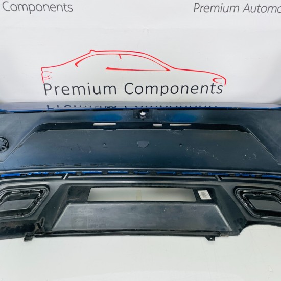 Seat Ibiza Rear Bumper Mk5 Genuine Blue With Diffuser 2017 - 2024 [ap81]