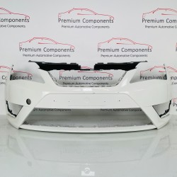 Seat Ibiza Front Bumper Mk4 Fr Genuine White 6j0807221 / 2012 - 2016 [as88]