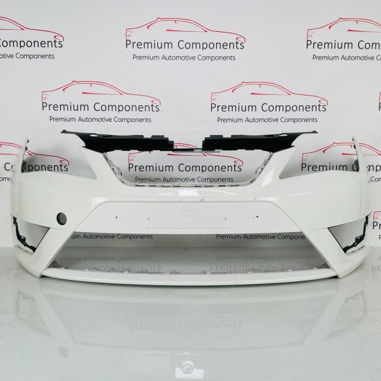 Seat Ibiza Front Bumper Mk4 Fr Genuine White 6j0807221 / 2012 - 2016 [as88]