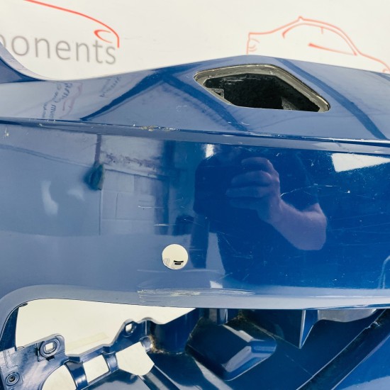 Front Bumper Seat Leon Se Hatchback Genuine Blue 2017 - 2021 [ao83]