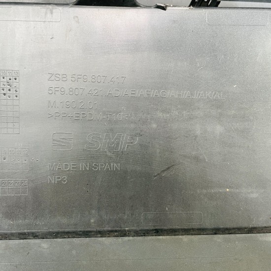 Seat Leon Rear Bumper Skin Genuine Blue Fr Mk4 Estate 2017 - 2021 [ak170]