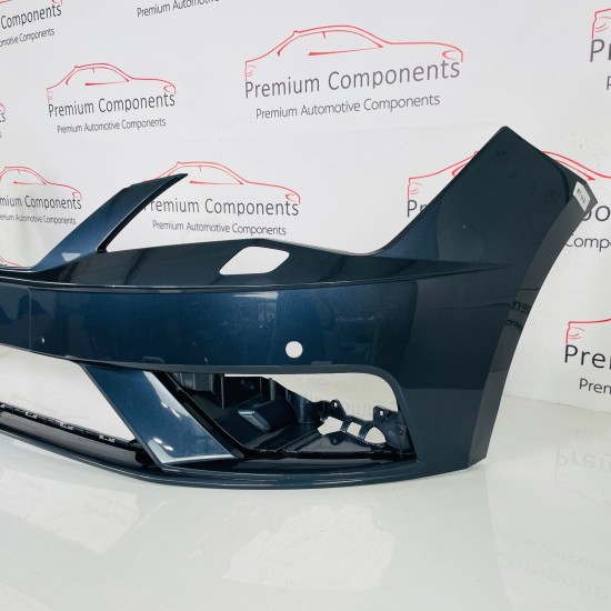 Seat Leon Front Bumper Se Hatchback Genuine Blue 5f0807221r | 2017 - 2021