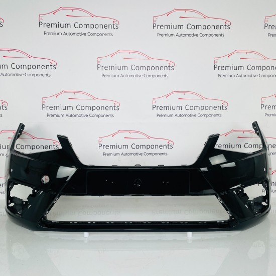 Seat Ibiza Front Bumper Mk5 Fr Genuine Black Pdc 6f0807221d | 2017 - 2022 [au12]