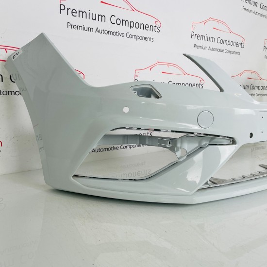 Seat Leon Front Bumper Fr Hatchback Genuine White 5f0807221ab | 2017 - 2021 Seat Leon Front Bumper Fr Hatchback Genuine White 5f0807221ab | 2017 - 2021