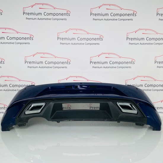 Seat Ibiza Rear Bumper Mk5 Genuine Blue With Diffuser 2017 - 2024 [ap81]
