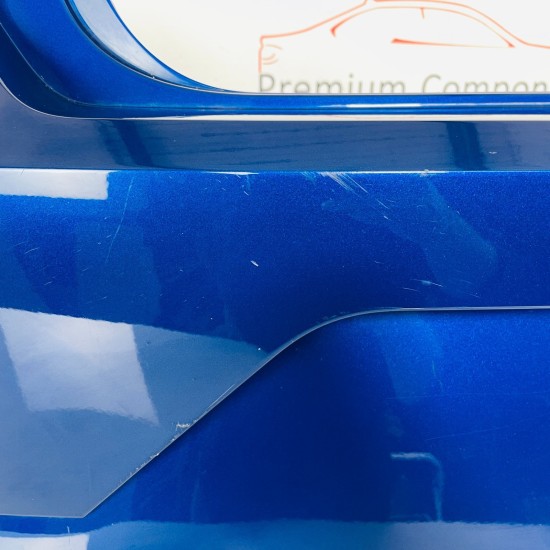 Seat Ibiza Rear Bumper Mk5 Genuine Blue With Diffuser 2017 - 2024 [ap81]