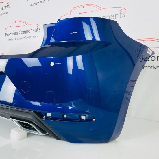 Seat Ibiza Rear Bumper Mk5 Genuine Blue With Diffuser 2017 - 2024 [ap81]