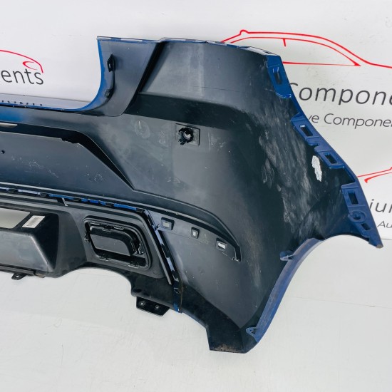 Seat Ibiza Rear Bumper Mk5 Genuine Blue With Diffuser 2017 - 2024 [ap81]