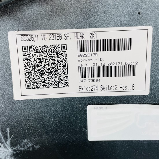 Seat Tarraco Front Bumper Fr Sport Genuine White 5fj807221d | 2018-2024 [au82]