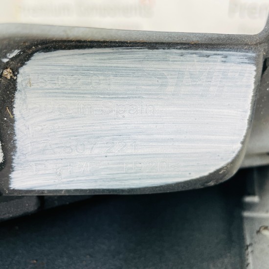 Seat Leon Front Bumper Fr Genuine White 6 Pdc 5fa807221 | 2020-2024 [au108]