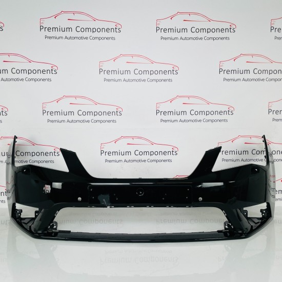 Seat Leon Front Bumper Se Hatchback Genuine Black 5f0807221 | 2013-2016 [au141]