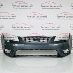 Seat Leon Front Bumper Se Hatchback Genuine Grey 5f0807221 | 2013-2016 [ar62]
