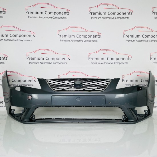 Seat Leon Front Bumper Se Hatchback Genuine Grey 5f0807221 | 2013-2016 [ar62]