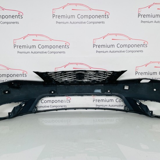 Seat Leon Front Bumper Se Hatchback Genuine Grey 5f0807221 | 2013-2016 [ar62]