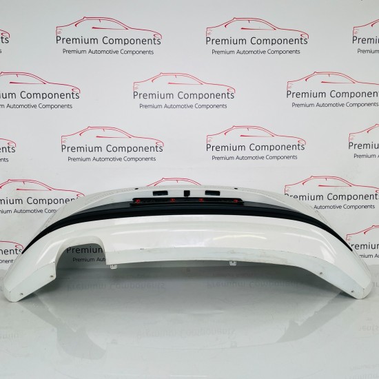 Seat Leon Fr Rear Bumper Genuine White Hatchback 5f0807421 | 2012-2016 [aw15]