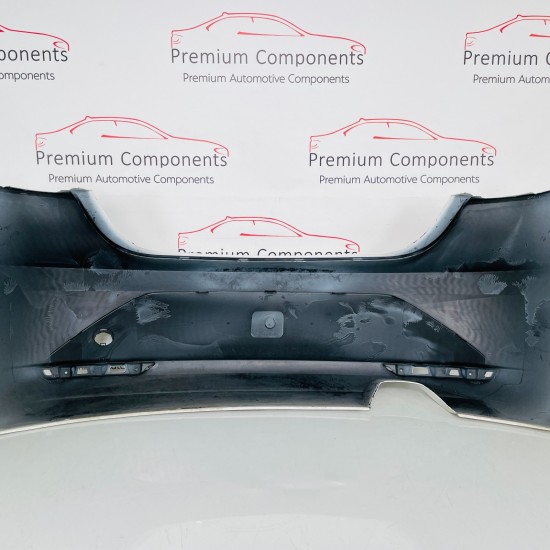 Seat Leon Rear Bumper Facelift Genuine White 1p0807421d | 2009-2012 [aw25]