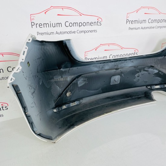 Seat Leon Rear Bumper Facelift Genuine White 1p0807421d | 2009-2012 [aw25]