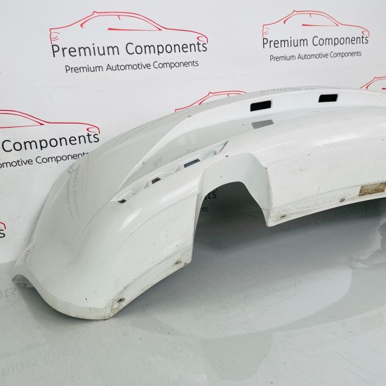 Seat Leon Rear Bumper Facelift Genuine White 1p0807421d | 2009-2012 [aw25]