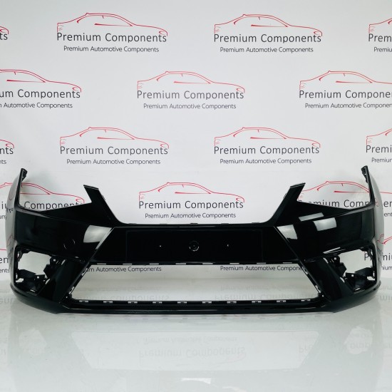 Seat Ibiza Front Bumper Mk5 Fr Genuine Black 6f0807221d | 2017-2022 [Bc127]