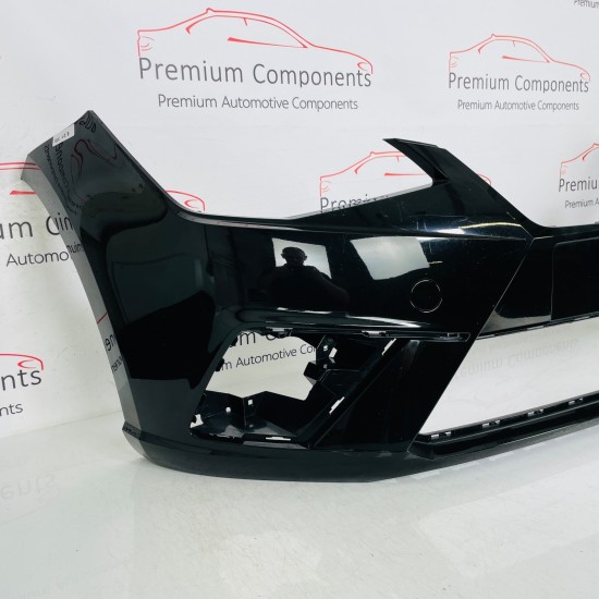Seat Ibiza Front Bumper Mk5 Fr Genuine Black 6f0807221d | 2017-2022 [Bc127]