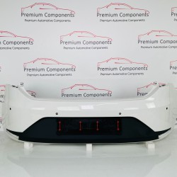 Seat Leon Rear Bumper Fr Genuine White Hatchback 5f0807421 | 2012-2016 [aw15]